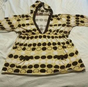 Angels hooded women's top